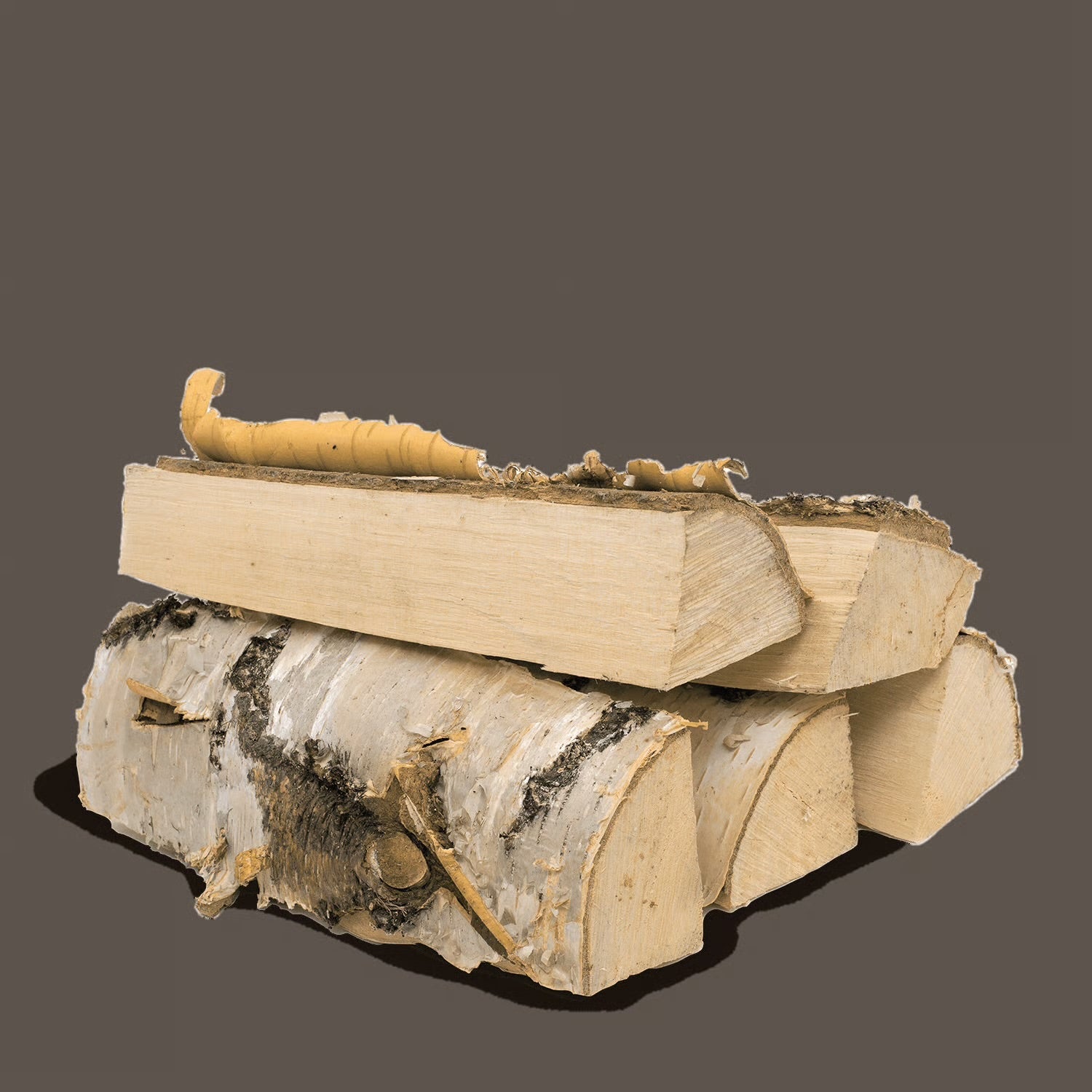 Brennholz Birke 25 cm 1 RM 500 kg