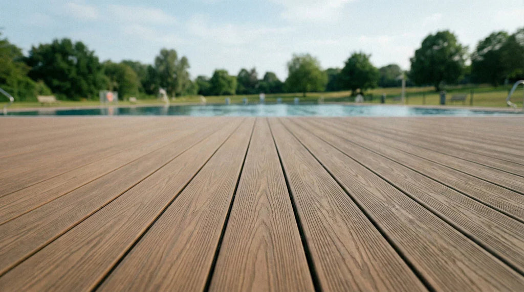 WPC Terrassendiele Massivdiele PREMIUM - Basaltgrau