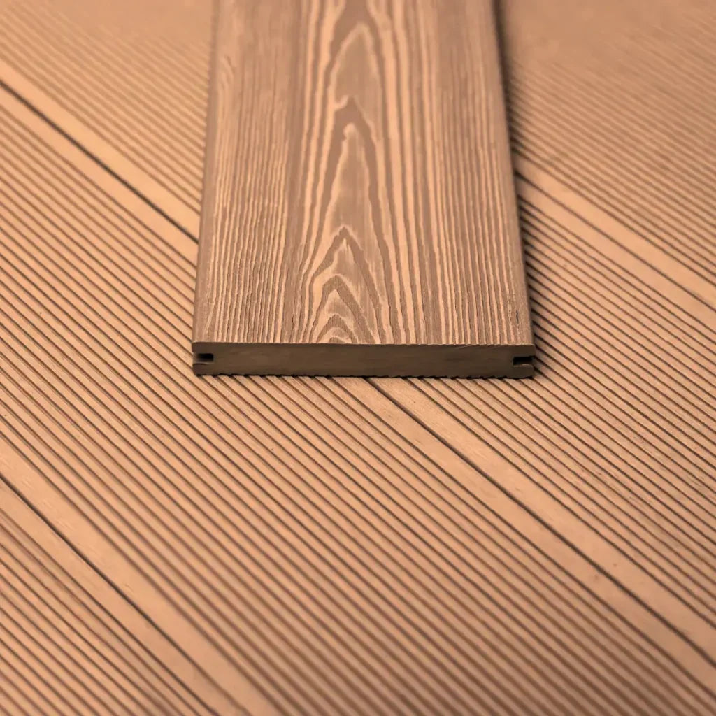 WPC Terrassendiele Massivdiele PREMIUM - Basaltgrau